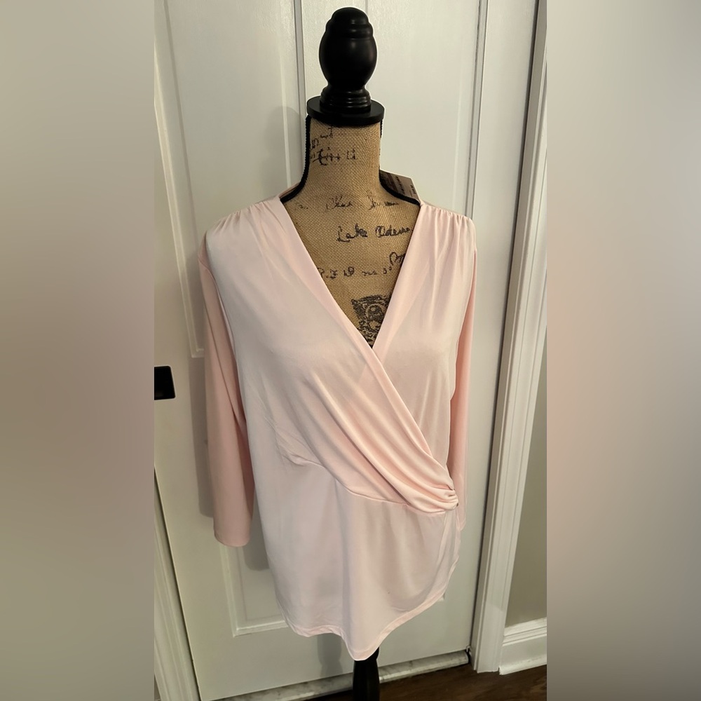 Charter Club Cross Blouse
